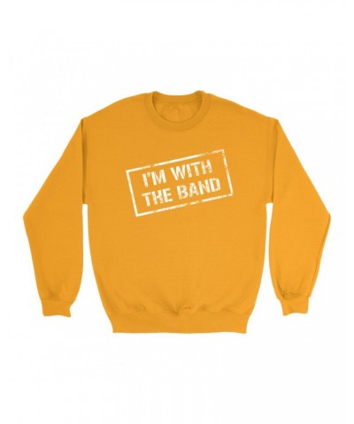 Music Life Colorful Sweatshirt | I'm With The Band Sweatshirt $6.83 Sweatshirts