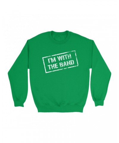 Music Life Colorful Sweatshirt | I'm With The Band Sweatshirt $6.83 Sweatshirts