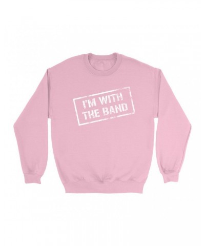 Music Life Colorful Sweatshirt | I'm With The Band Sweatshirt $6.83 Sweatshirts