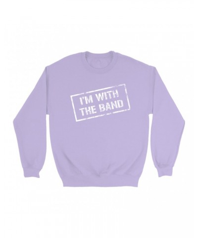 Music Life Colorful Sweatshirt | I'm With The Band Sweatshirt $6.83 Sweatshirts