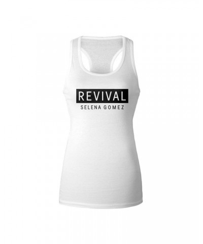 Selena Gomez Revival White Racerback Girl's Tank $9.65 Shirts