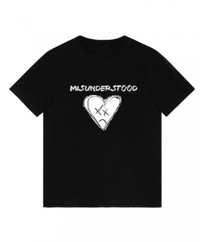 Xuitcasecity XCC "Misunderstood" Short-Sleeve Black T-Shirt $11.51 Shirts