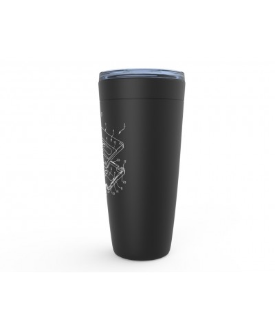 Music Life Viking Tumbler | Cassette Diagram Tumbler $4.96 Drinkware