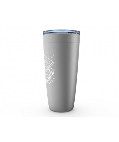 Music Life Viking Tumbler | Cassette Diagram Tumbler $4.96 Drinkware