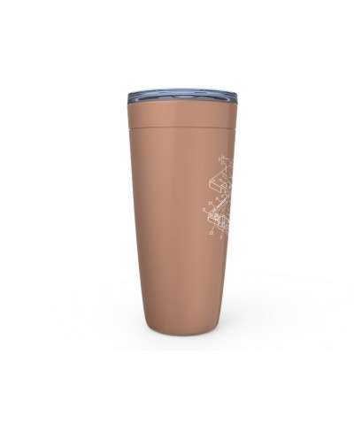 Music Life Viking Tumbler | Cassette Diagram Tumbler $4.96 Drinkware