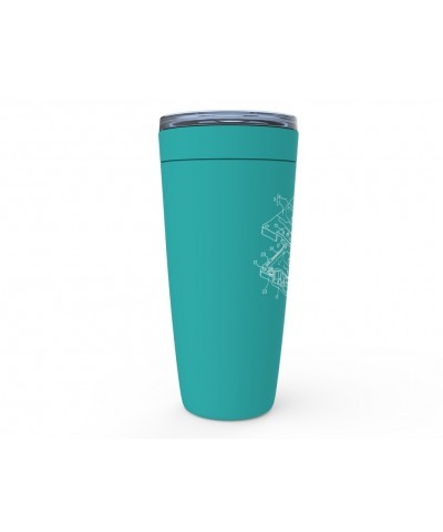 Music Life Viking Tumbler | Cassette Diagram Tumbler $4.96 Drinkware