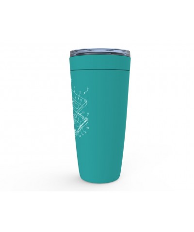 Music Life Viking Tumbler | Cassette Diagram Tumbler $4.96 Drinkware