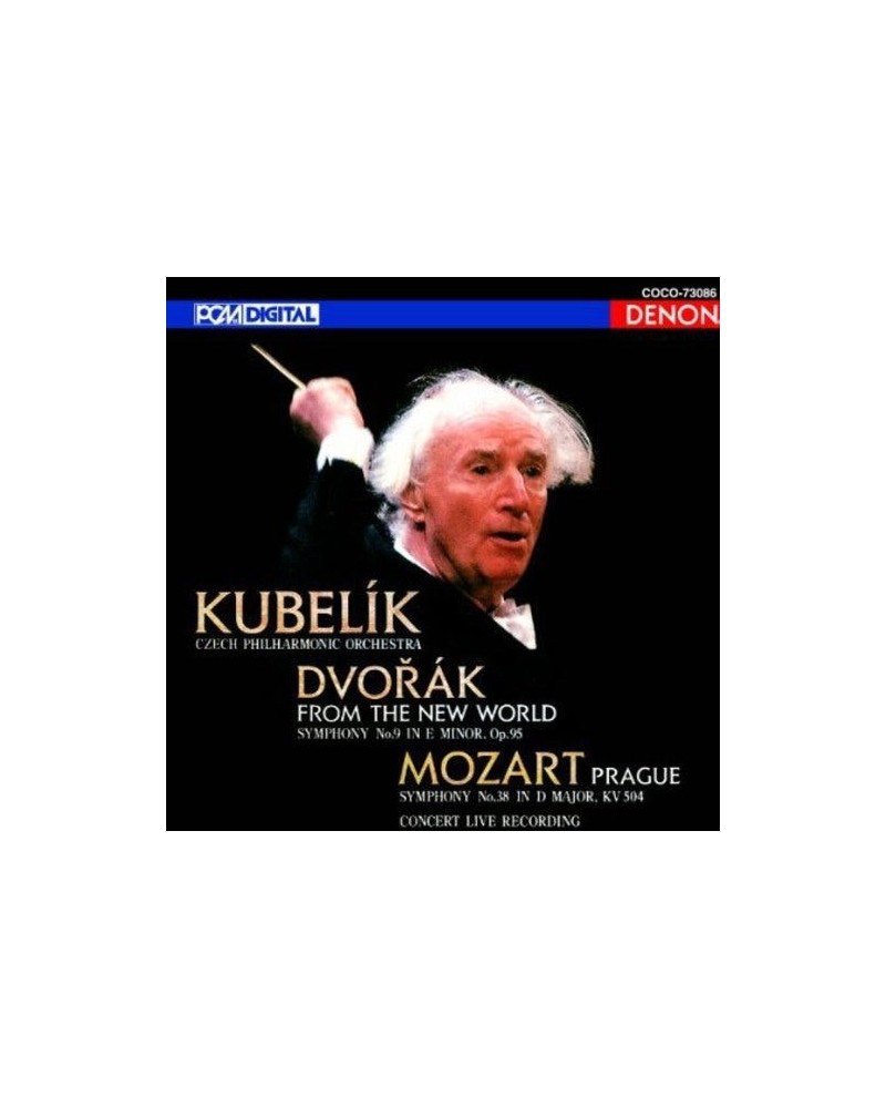 Rafael Kubelík DVORAK: FROM THE NEW WORLD MOZART PRA CD $11.40 CD