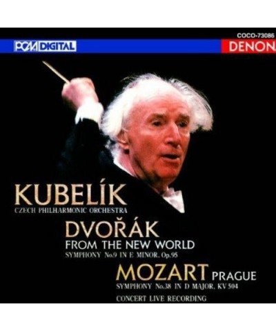 Rafael Kubelík DVORAK: FROM THE NEW WORLD MOZART PRA CD $11.40 CD