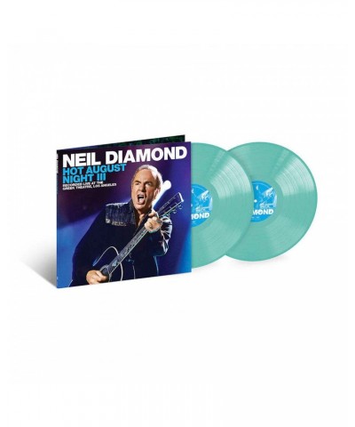 Neil Diamond Hot August Night III (Sea Glass) Vinyl Record $6.35 Vinyl