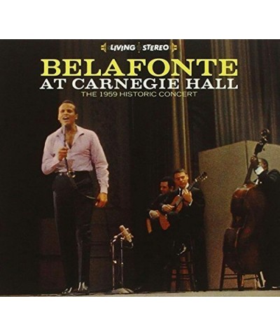 Harry Belafonte AT CARNEGIE HALL: 1959 HISTORIC CONCERT CD $8.37 CD