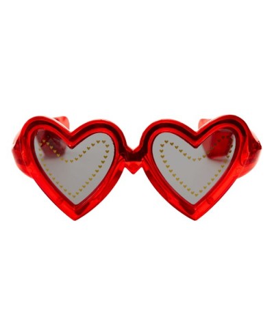 Elton John Red Heart Light Up Glasses $20.21 Accessories