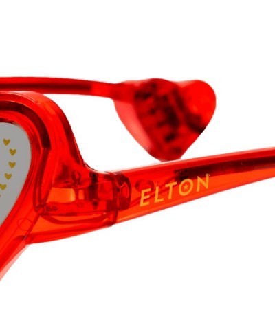 Elton John Red Heart Light Up Glasses $20.21 Accessories