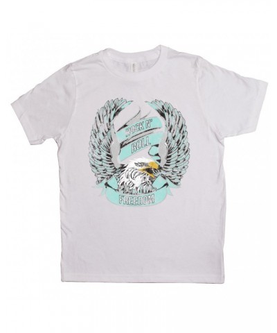 Music Life Kids T-Shirt | Rock n' Roll Freedom Kids Shirt $7.21 Kids