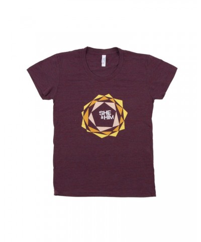 She & Him TRIANGLE SUN T-SHIRT JR HE $9.30 Shirts