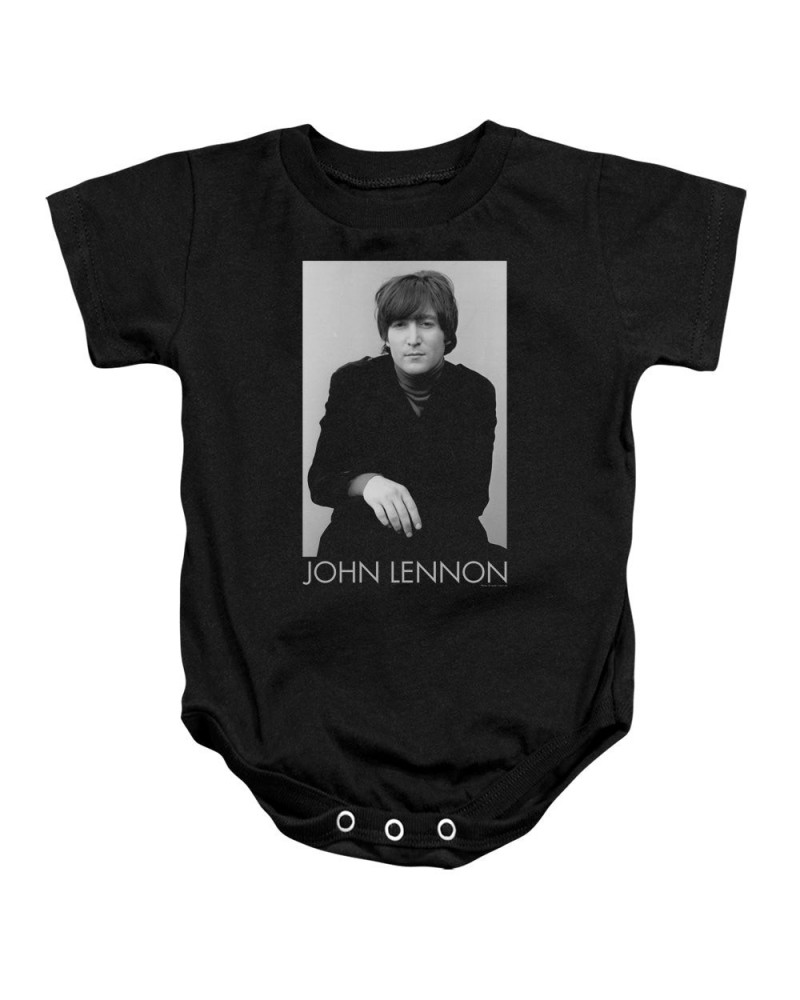 John Lennon Baby Onesie | EX BEATLE Infant Snapsuit $8.35 Kids