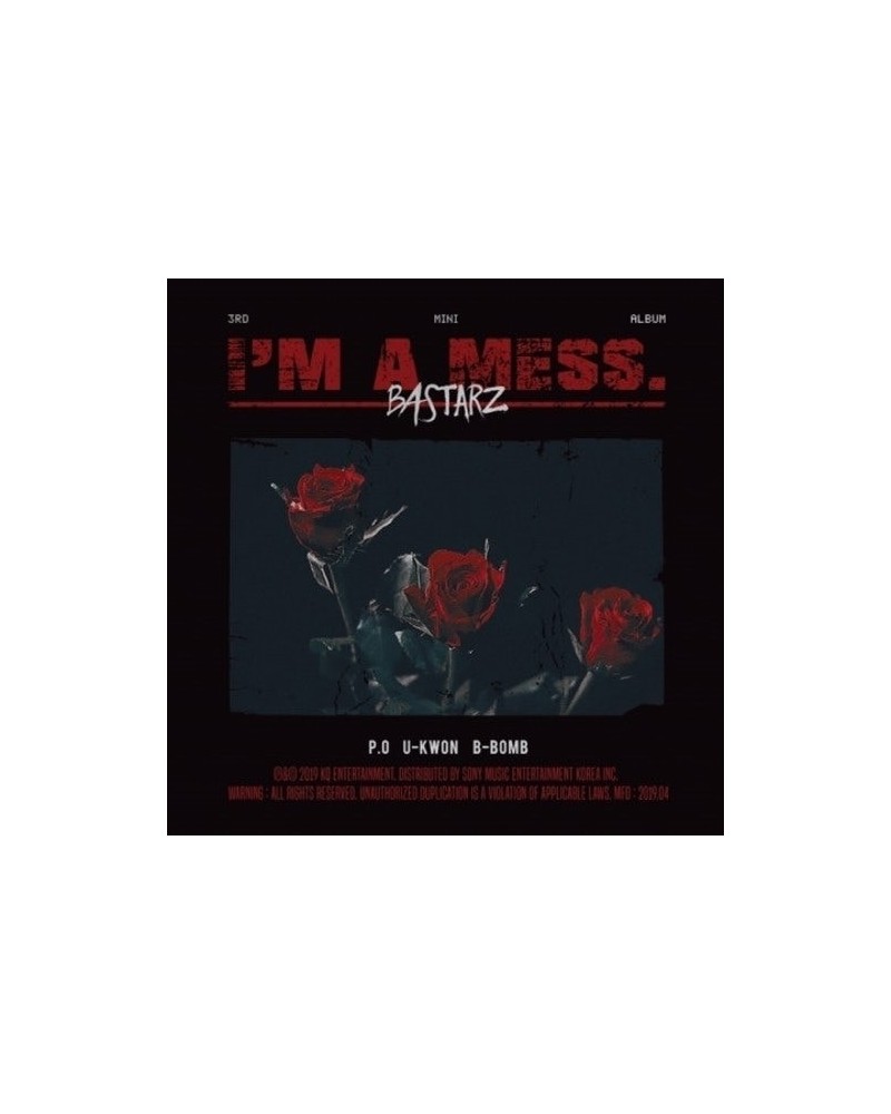 Block B - BASTARZ 3RD MINI ALBUM: I'M A MESS CD $8.40 CD