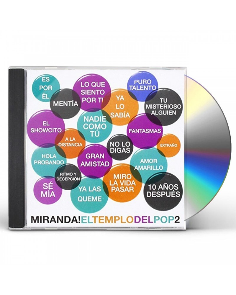 Miranda! EL TEMPLO DEL POP 2 CD $13.60 CD