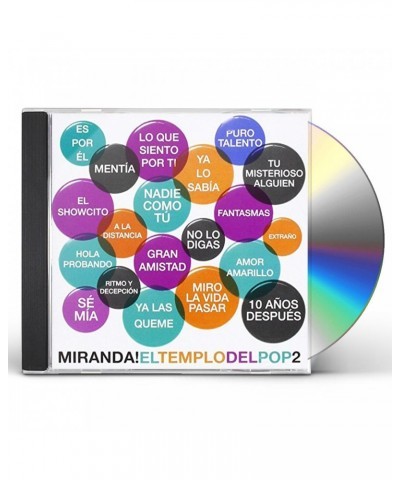 Miranda! EL TEMPLO DEL POP 2 CD $13.60 CD