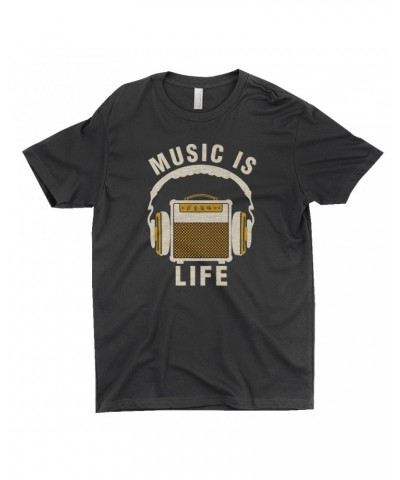 Music Life T-Shirt | Music Amps Life Shirt $14.17 Shirts