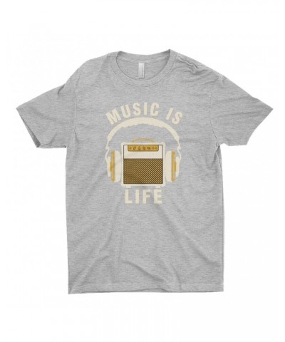 Music Life T-Shirt | Music Amps Life Shirt $14.17 Shirts