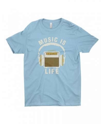 Music Life T-Shirt | Music Amps Life Shirt $14.17 Shirts