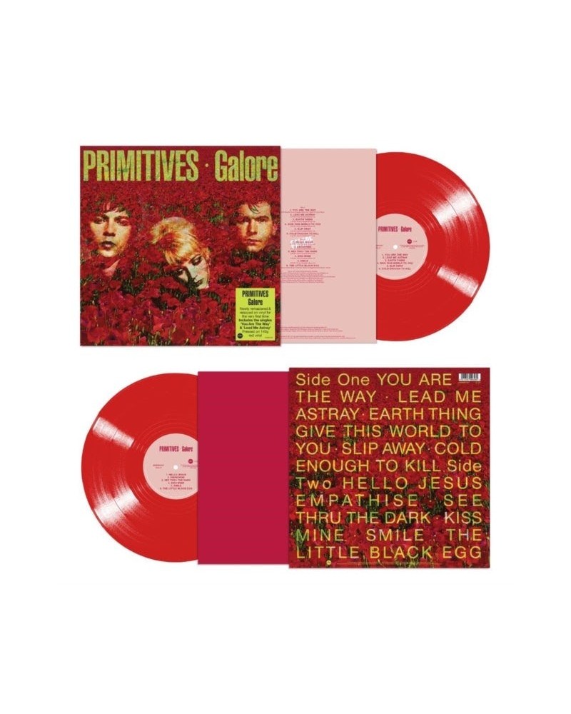 The Primitives 824769 LP Vinyl Record - Galore (Red Vinyl) $6.80 Vinyl