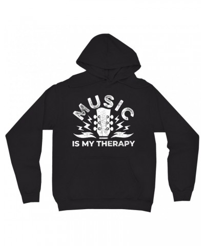 Music Life Hoodie | Music Is My Therapy Hoodie $9.01 Sweatshirts