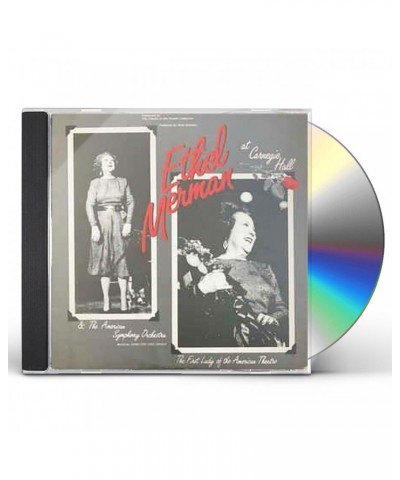 Ethel Merman MERMAN AT CARNEGIE HALL 1982 CD $8.98 CD