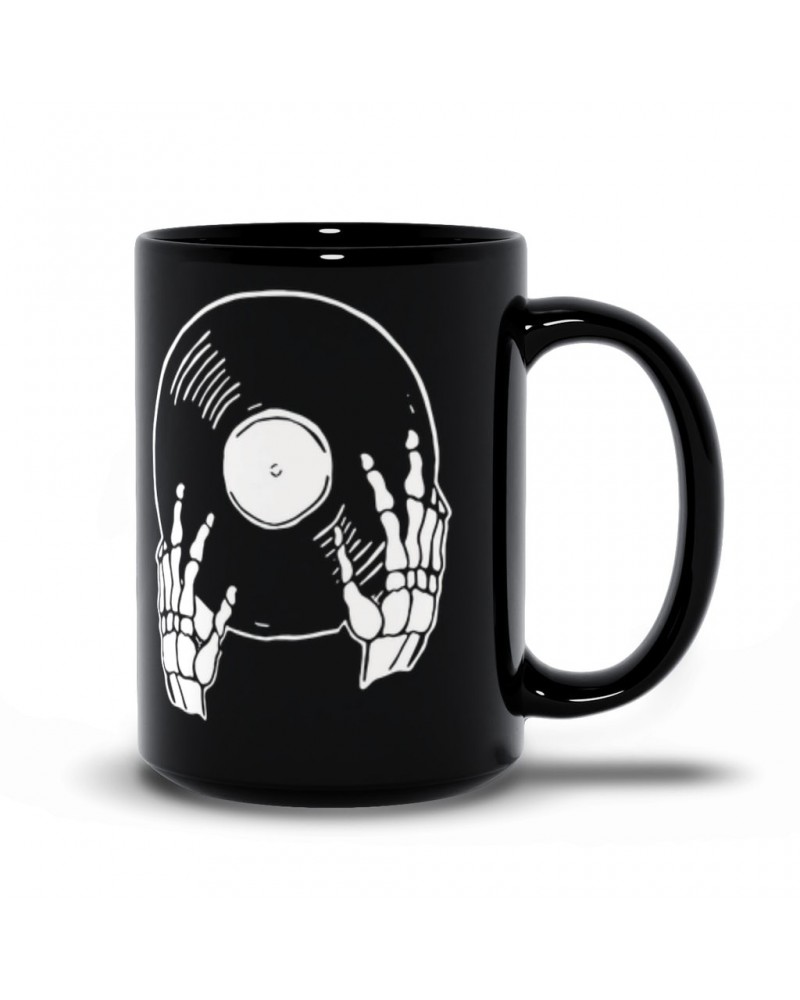 Music Life Mug | Skeletons Spin Vinyl Too Mug $5.06 Drinkware