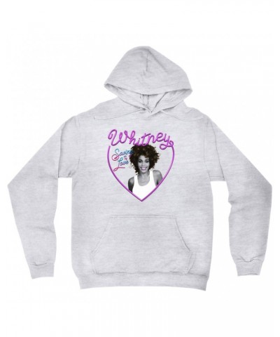 Whitney Houston Hoodie | Saving All My Love Heart Hoodie $9.22 Sweatshirts