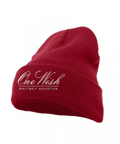 Whitney Houston One Wish Red Beanie $13.10 Hats