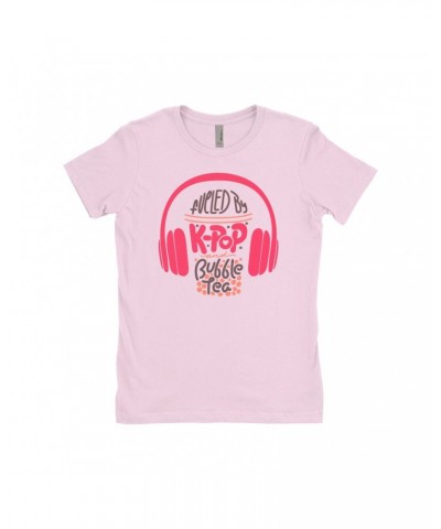 Music Life Ladies' Boyfriend T-Shirt | Kpop Fueled Shirt $5.75 Shirts