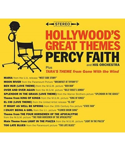 Percy Faith HOLLYWOOD GREAT THEMES / TARA'S THEME FROM GONE CD $5.57 CD