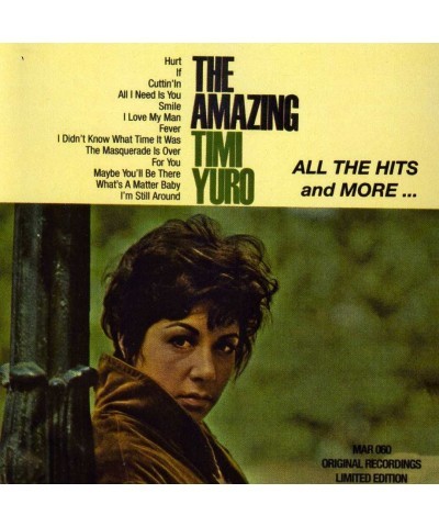 Timi Yuro AMAZING CD $12.64 CD