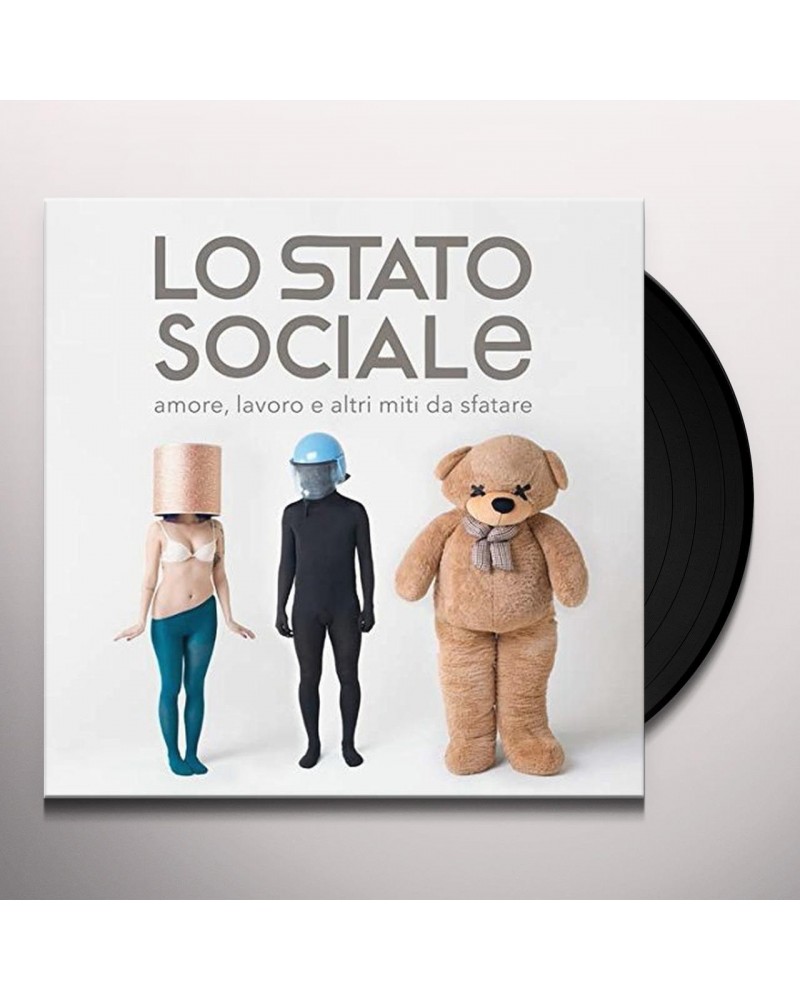 Lo Stato Sociale AMORE LAVORO E ALTRI MITI DA SFATARE Vinyl Record $10.87 Vinyl