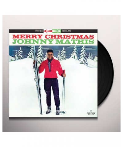 Johnny Matthis MERRY CHRISTMAS Vinyl Record $5.87 Vinyl