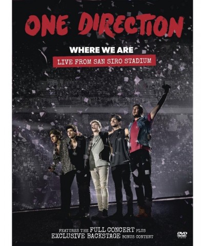 One Direction WHERE WE ARE: LIVE FROM SAN SIRO STADIUM DVD $19.00 Videos