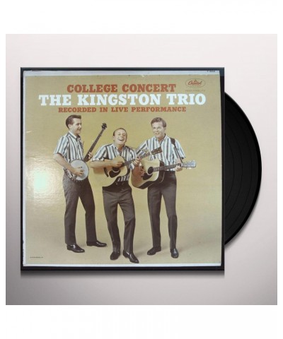 The Kingston Trio COLLEGE CONCERT Vinyl Record $11.75 Vinyl