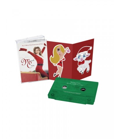 Mariah Carey Limited Edition All I Want For Christmas Is You Green Cassette Single $25.37 Tapes