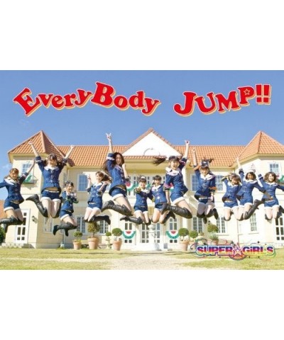 SUPER☆GiRLS EVERYBODY JUMP CD $12.00 CD