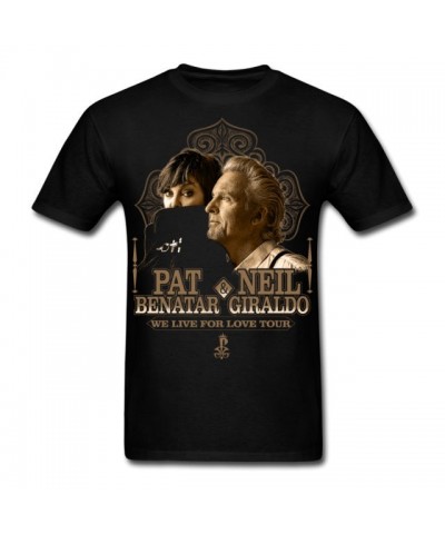 Pat Benatar & Neil Giraldo We Live For Love 2016 Photo Tour Tee $14.57 Shirts