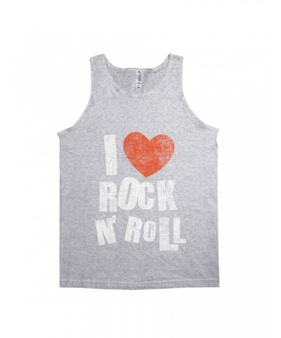 Music Life Unisex Tank Top | I Heart Rock n' Roll Shirt $10.04 Shirts