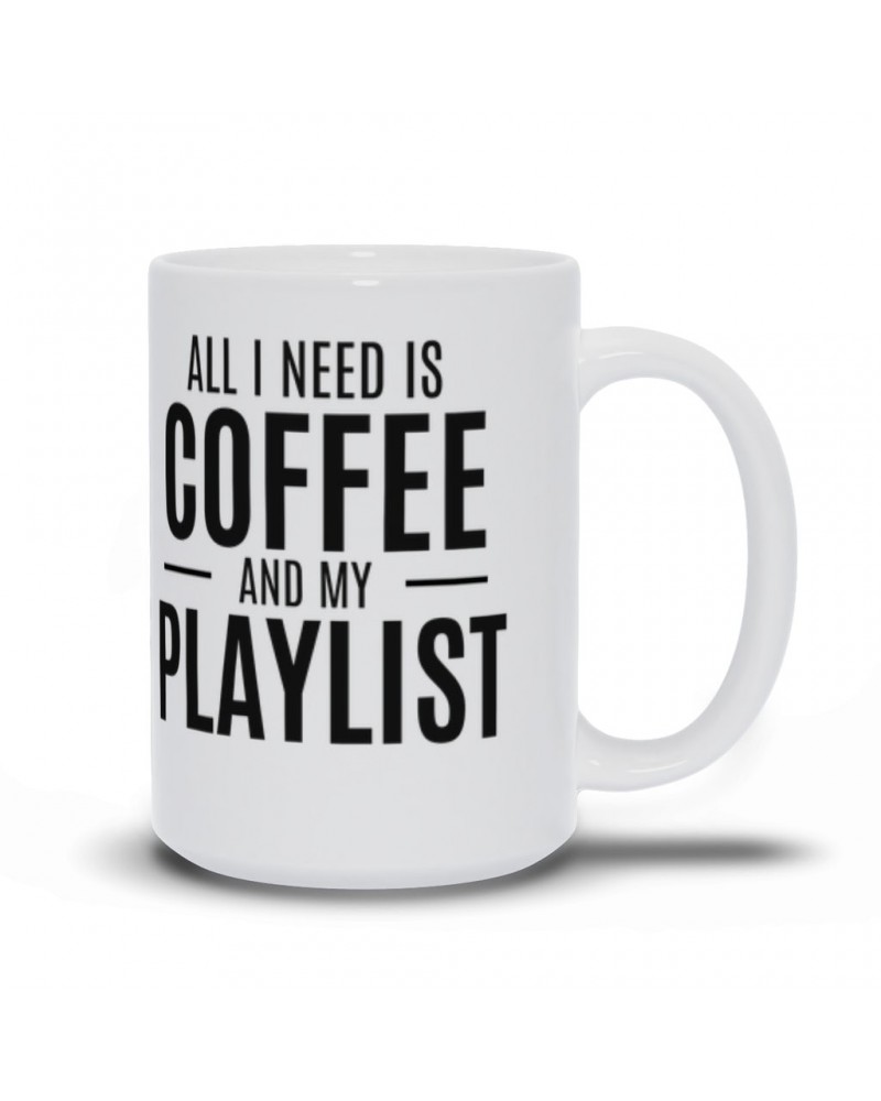 Music Life Mug | All I Need Is Coffee & Music Mug $9.16 Drinkware