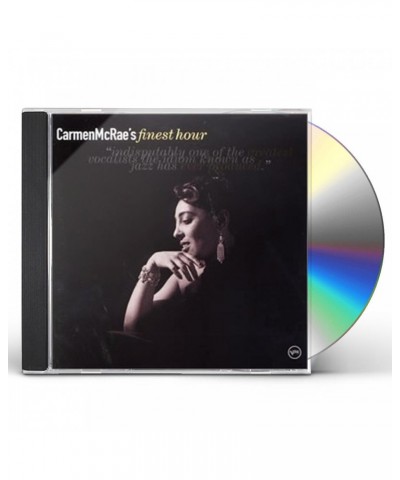 Carmen McRae FINEST HOUR CD $15.16 CD