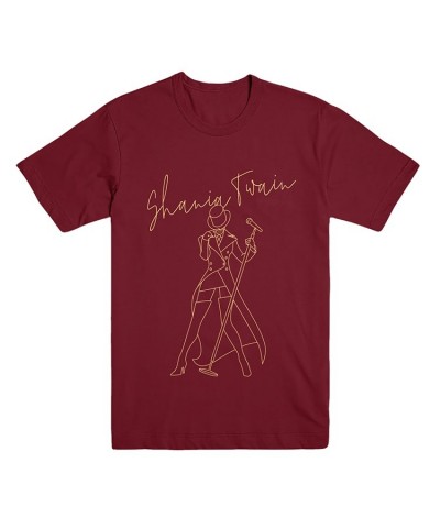 Shania Twain Shania Drawing Tee $9.39 Shirts