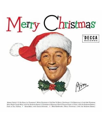 Bing Crosby Merry Christmas Vinyl Record $7.59 Vinyl