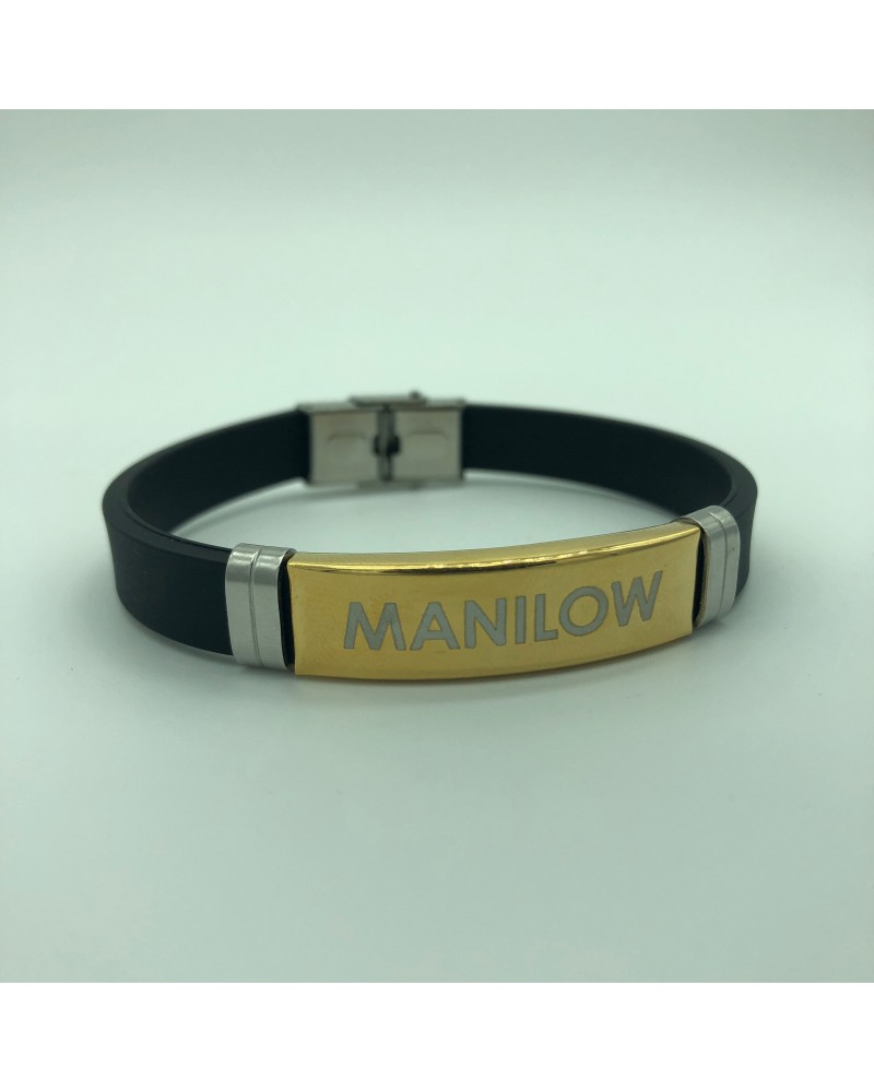 Barry Manilow MANILOW Stainless Steel Bracelet $17.14 Accessories