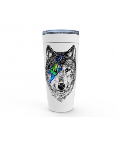 Music Life Viking Tumbler | Glam Rock Wolf Viking Tumbler $44.88 Drinkware