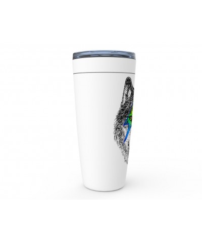 Music Life Viking Tumbler | Glam Rock Wolf Viking Tumbler $44.88 Drinkware